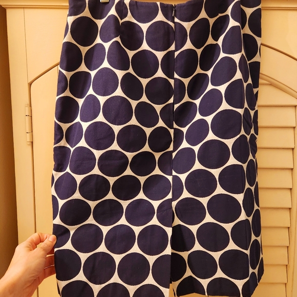 Gorgeous Grace Dane Lewis Polka Dot Pencil Skirt, SZ 14 - Picture 6 of 9